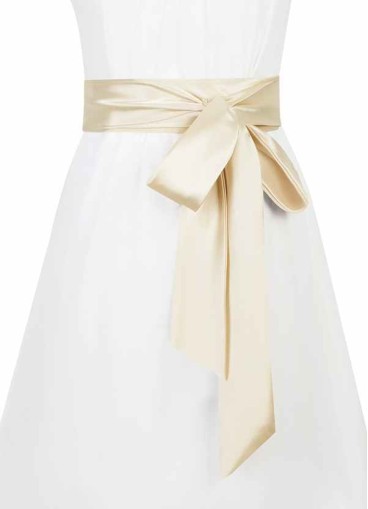 Onetaow Charmeuse Sash