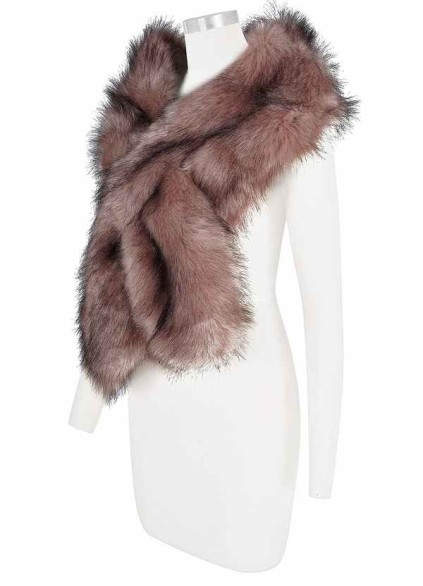 Onetaow Sincerity Faux Fur Wrap Onetaow Sincerity Faux Fur Wrap