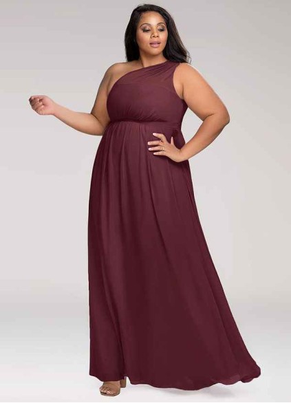 Blush Mark Magical Day Cabernet Chiffon Maxi Dress Blush Mark Magical Day Cabernet Chiffon Maxi Dress