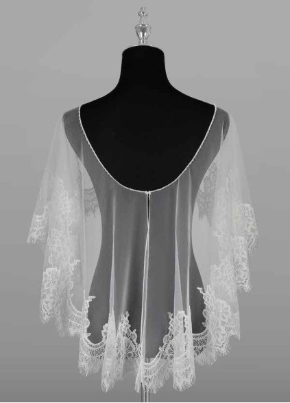 Onetaow Delight Lace Tulle Wrap Onetaow Delight Lace Tulle Wrap