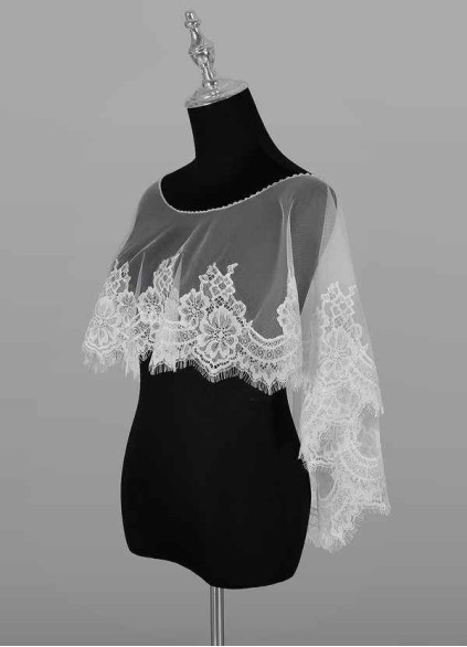 Onetaow Delight Lace Tulle Wrap Onetaow Delight Lace Tulle Wrap