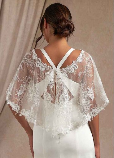 Onetaow Hodesh Lace Tulle Wrap