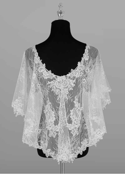 Onetaow Hodesh Lace Tulle Wrap Onetaow Hodesh Lace Tulle Wrap