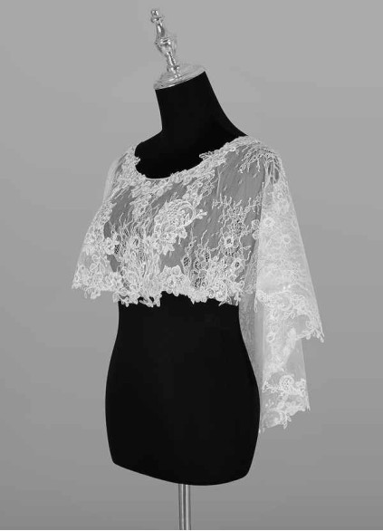 Onetaow Hodesh Lace Tulle Wrap Onetaow Hodesh Lace Tulle Wrap