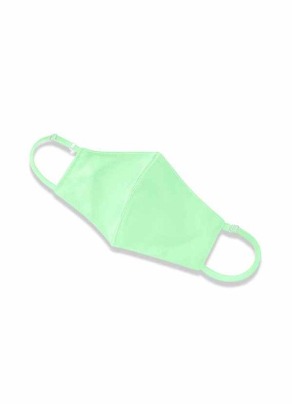 Onetaow Non-Medical Matte Satin Reusable Face Mask With Adjustable Loop Onetaow Non-Medical Matte Satin Reusable Face Mask With Adjustable Loop