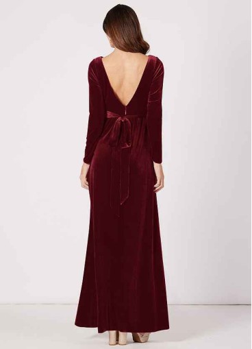 Onetaow Brynn Velvet Dress