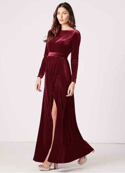 Onetaow Brynn Velvet Dress Onetaow Brynn Velvet Dress