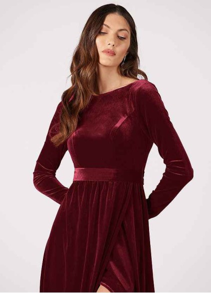 Onetaow Brynn Velvet Dress Onetaow Brynn Velvet Dress
