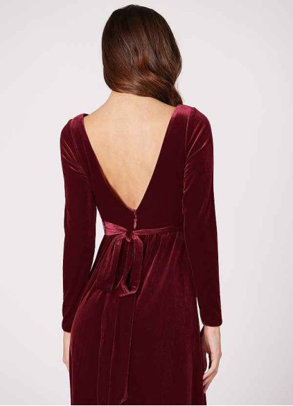 Onetaow Brynn Velvet Dress Onetaow Brynn Velvet Dress