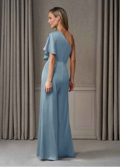 Onetaow Hagretta Stretch Satin Jumpsuit Onetaow Hagretta Stretch Satin Jumpsuit
