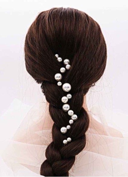 Singular Pearl Hairpins Set Singular Pearl Hairpins Set