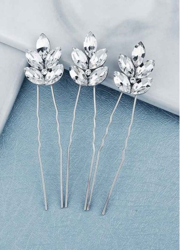 Dewdrop Crystal Hairpin Set