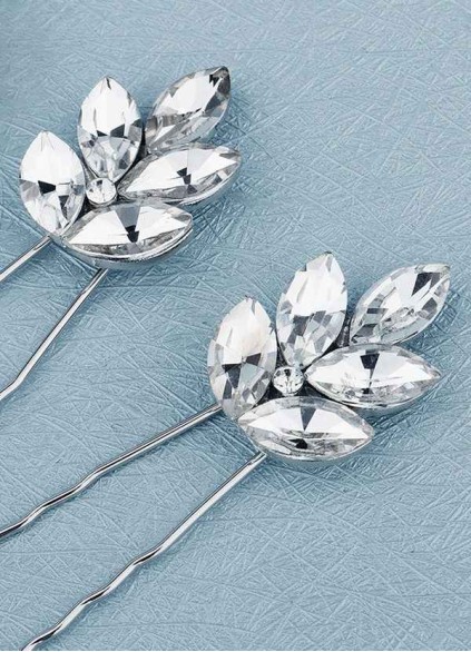 Dewdrop Crystal Hairpin Set Dewdrop Crystal Hairpin Set