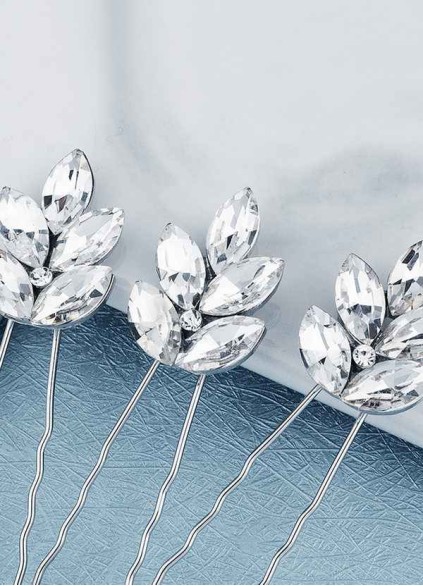 Dewdrop Crystal Hairpin Set Dewdrop Crystal Hairpin Set