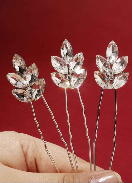 Dewdrop Crystal Hairpin Set Dewdrop Crystal Hairpin Set