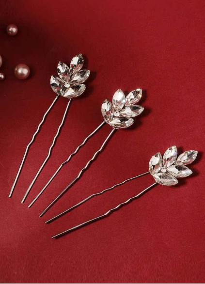 Dewdrop Crystal Hairpin Set Dewdrop Crystal Hairpin Set