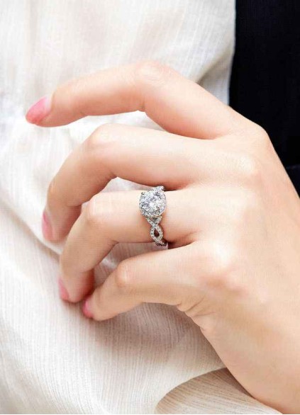 Swirling Hearts CZ Ring Swirling Hearts CZ Ring