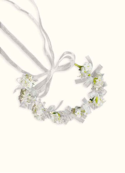 Persephone Flower Girl Headpiece Persephone Flower Girl Headpiece