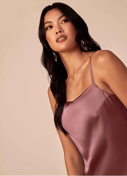 Onetaow Briza Stretch Satin Dress Onetaow Briza Stretch Satin Dress