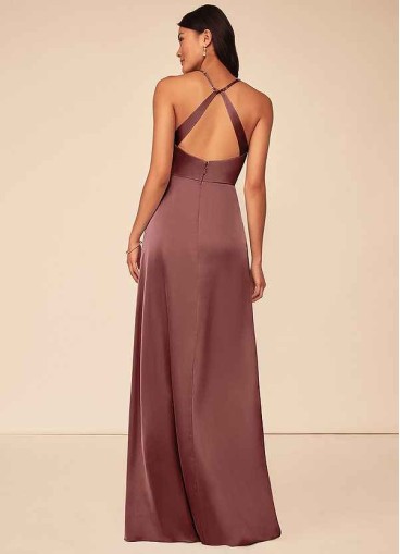 Onetaow Geanna Stretch Satin Dress