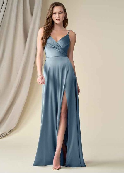 Onetaow Dalilah Stretch Satin Dress