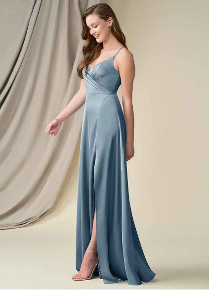Onetaow Dalilah Stretch Satin Dress