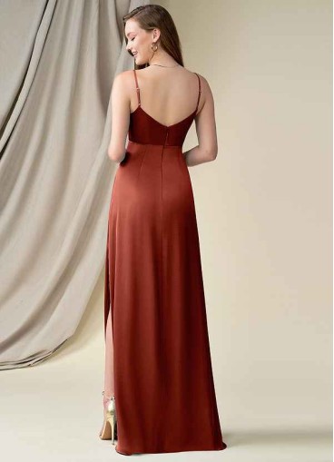 Onetaow Esmee Stretch Satin Dress