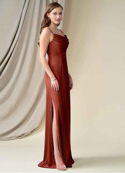 Onetaow Esmee Stretch Satin Dress Onetaow Esmee Stretch Satin Dress