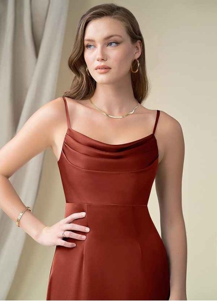 Onetaow Esmee Stretch Satin Dress Onetaow Esmee Stretch Satin Dress
