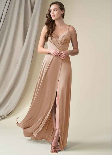 Onetaow Madaleine Stretch Satin Dress