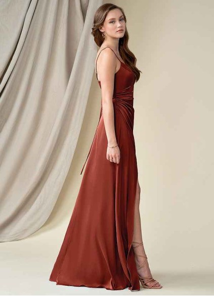 Onetaow Marchella Stretch Satin Dress Onetaow Marchella Stretch Satin Dress