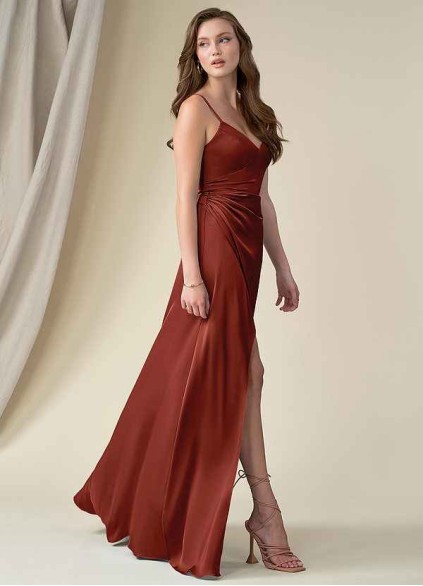 Onetaow Marchella Stretch Satin Dress Onetaow Marchella Stretch Satin Dress