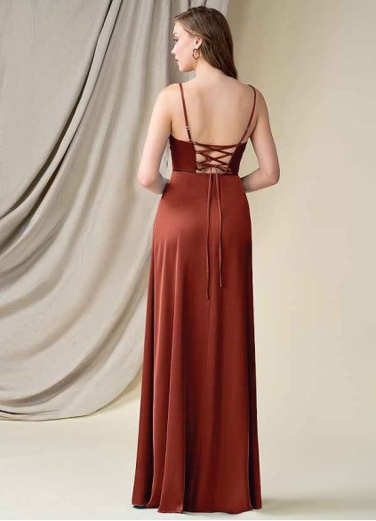 Onetaow Marchella Stretch Satin Dress Onetaow Marchella Stretch Satin Dress
