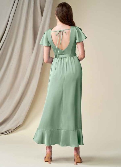 Onetaow Lexis Stretch Satin Dress Onetaow Lexis Stretch Satin Dress