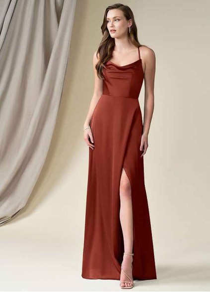 Onetaow Naomie Stretch Satin Dress