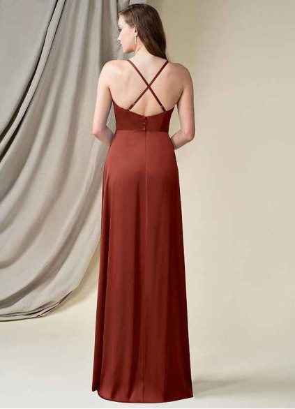 Onetaow Naomie Stretch Satin Dress