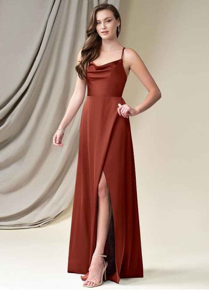 Onetaow Naomie Stretch Satin Dress
