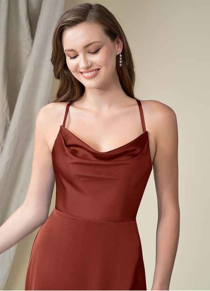 Onetaow Naomie Stretch Satin Dress