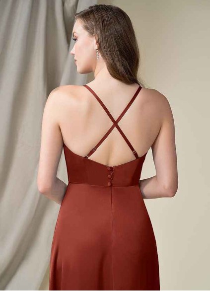 Onetaow Naomie Stretch Satin Dress