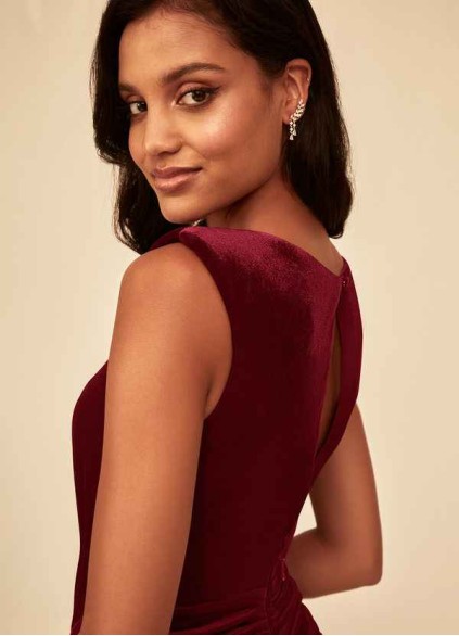 Onetaow Blair Velvet Dress