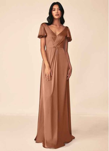 Onetaow Soren Stretch Satin Dress