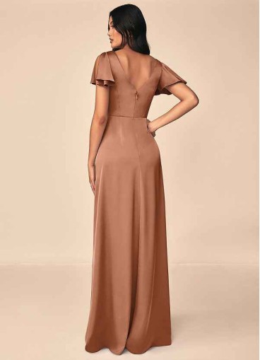 Onetaow Soren Stretch Satin Dress