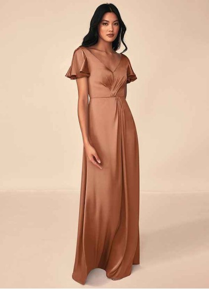 Onetaow Soren Stretch Satin Dress Onetaow Soren Stretch Satin Dress
