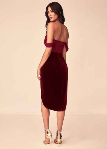 Onetaow Nori Velvet Dress