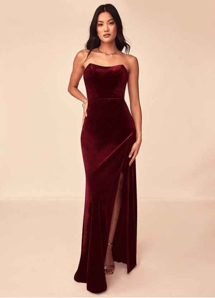 Onetaow Nereda Velvet Dress Onetaow Nereda Velvet Dress
