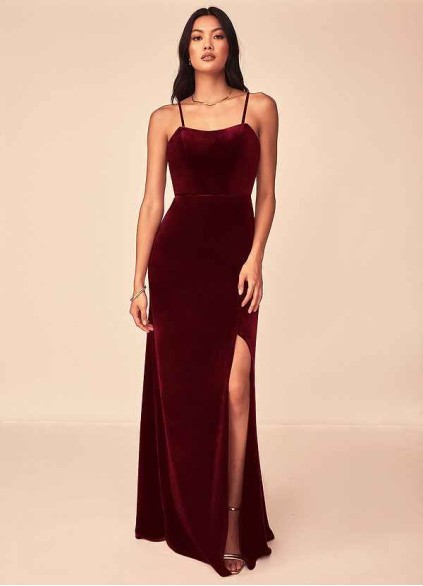 Onetaow Nereda Velvet Dress Onetaow Nereda Velvet Dress