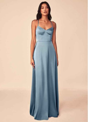 Onetaow Mei Stretch Satin Dress