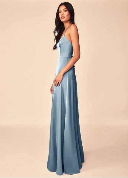Onetaow Mei Stretch Satin Dress Onetaow Mei Stretch Satin Dress