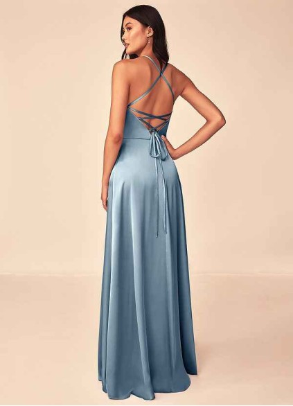 Onetaow Mei Stretch Satin Dress Onetaow Mei Stretch Satin Dress