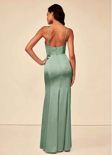 Onetaow Stacey Stretch Satin Dress